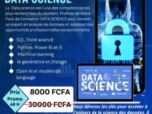 Formation en Data science(Science des données)