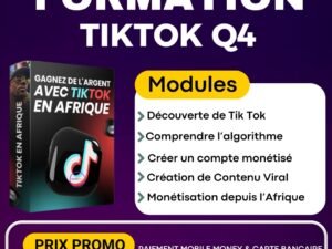 PACK EXCLUSIF TIKTOK 2024 – Générez plus de 650€ par mois avec TikTok