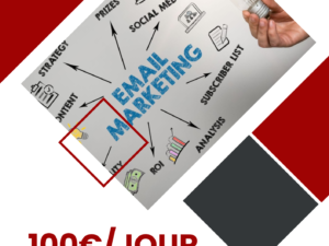 100€ par jour avec l'e-mail marketing