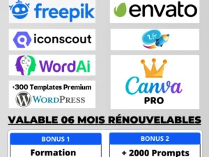 20 Outils Premium - Formations & IA Incluses