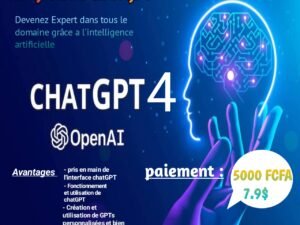 Formation sur intelligence artificielle chatGPT