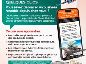 COMMENT ACHETER EN CHINE, DUBAI ET AUTRES ET SE FAIRE LIVRER EN SE SERVANT DE SON TELEPHONE ?