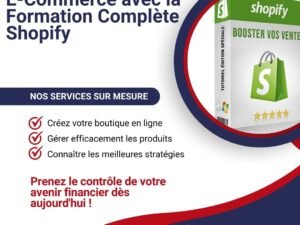 CRÉEZ VOTRE BOUTIQUE EN LIGNE