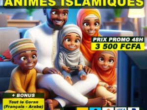 +500 DESSINS ANIMES ISLAMIQUE ET DES COURS COMPLET SUR LE CORAN ET L’ARABE