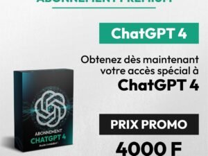 Abonnement Premium ChatGPT4
