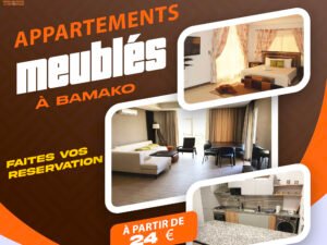 Appartements meublés à louer à Bamako