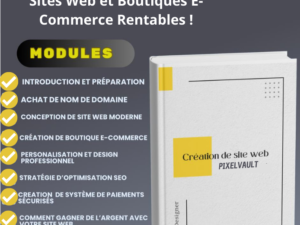 Maîtrisez l’Art de Créer des Sites Web et Boutiques Rentables !