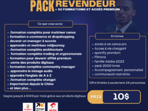 Pack revendeur