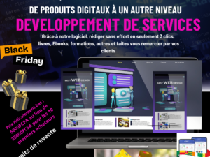 Logiciel de rédaction de produits digitaux, livres, Ebooks et formation