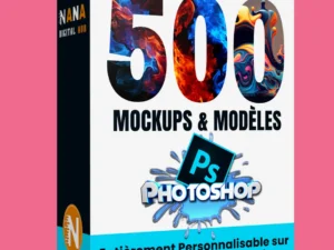PACK PRO DESIGN 500 – Obtenez 500 Mockups et Modèles PREMIUM