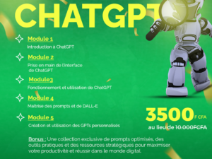 Formation ChatGPT : Maîtrisez l’IA pour Automatiser, Créer et Gagner de l’Argent en Ligne