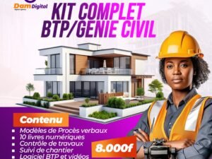 “KIT CAO/DAO: BTP/ Génie Civil !”