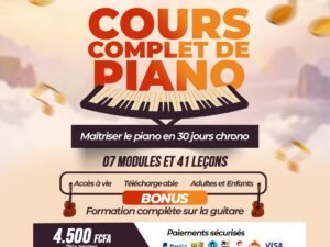 COURS DE PIANO COMPLET