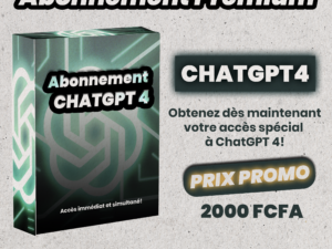 Abonnement ChatGPT 4
