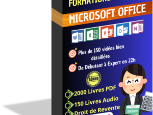 Formation Microsoft Office Complète - Devenez Expert en 22h ! 𝐀𝐕𝐄𝐂 𝐃𝐑𝐎𝐈𝐓 𝐃𝐄 𝐑𝐄𝐕𝐄𝐍𝐓𝐄