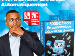 +3000 Euros par mois en automatique grâce au bot LinkedIn (Autolink)