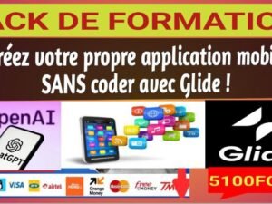 Création d'Application mobile avec Glide + ChatGpt
