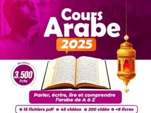 Cours arabe 2025