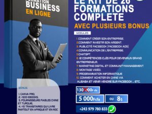 26 PACKS DE FORMATIONS COMPLÈTES EN +500 VIDÉOS