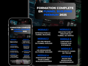 CREATION DE TUNNEL DE VENTE PREMIUM