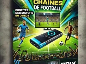 Accès à toutes les chaînes de football 🏀