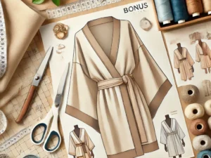 Patron de Couture – Veste Kimono Tendance avec Bonus