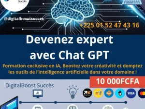 Devenez Expert avec Chat GPT et Révolutionner votre approche du Digital!
