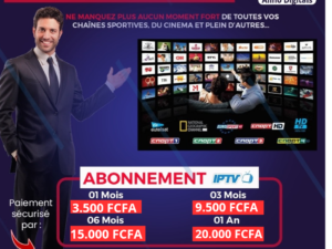 ABONNEMENT IPTV 1 AN