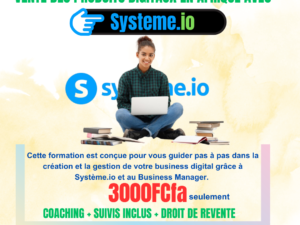 FORMATION COMPLÈTE POUR CRÉER ET GÉRER VOTRE BUSINESS DIGITAL AVEC Système.io 🚀