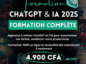 Formation ChatGPT & Intelligence Artificielle – Maîtrisez l’IA en 2025 !