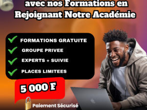 Comment Générer +2000€ avec nos formations en Rejoignant Notre Académie !