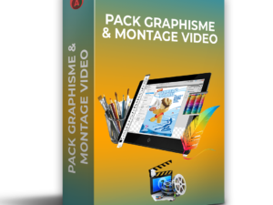 PACK GRAPHISME & MONTAGE VIDÉO : Maîtrisez Photoshop, Illustrator & CapCut 🎨🎥