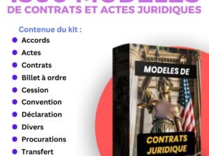 Modèles contrat juridiques