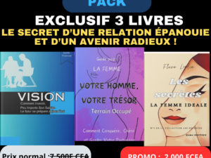 PACK_ Ensemble 3 Livres