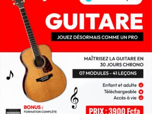 PACK DE FORMATION POUR MAITRISER LA GUITAR COMME UN PRO