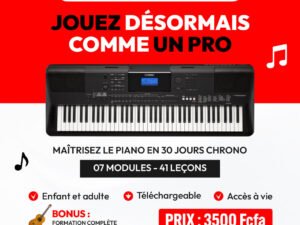 PACK DE FORMATION POUR MAITRISER LE PIANO COMME UN PRO