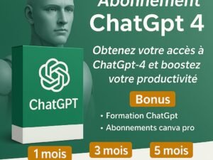1 mois abonnement chat gpt 4