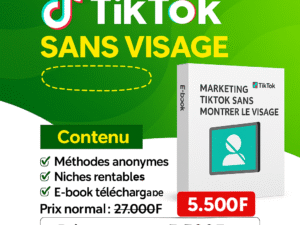 Gagner de l’argent avec tik tok sans visage