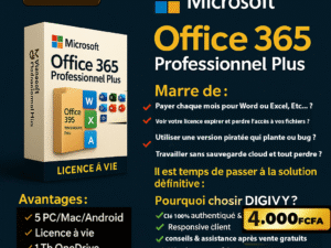 Votre Bureau Numérique à Vie pour le Prix d’un Plat !