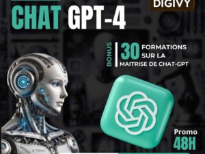 ChatGPT-4 + Formation IA Complète – Le Pack Qui Change Ta Vie pour Seulement 4950F