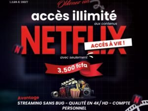 ACCES A VIE AUX CONTENUS DE NETFLIX ET PRIME VIDEO 🤟🔥
