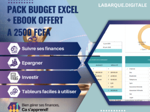 Pack Planificateur de Budgets + Ebook Bonus sur la Gestion Financière