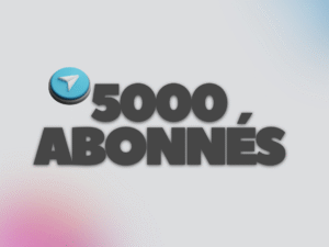 5000 abonnés Telegram