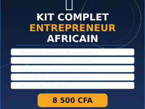 📋 Kit Entrepreneur Africain — 5 Templates Excel & Word + Guide Bonus